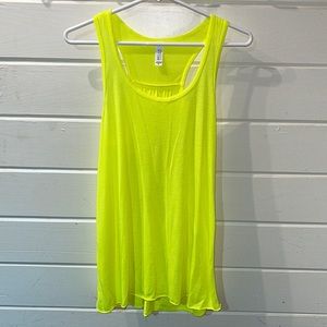 NWOT Bright yellow tank top by Bella Canvas